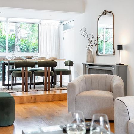Rare 4Beds Townhouse In Kensington With Patio Villa London Bagian luar foto