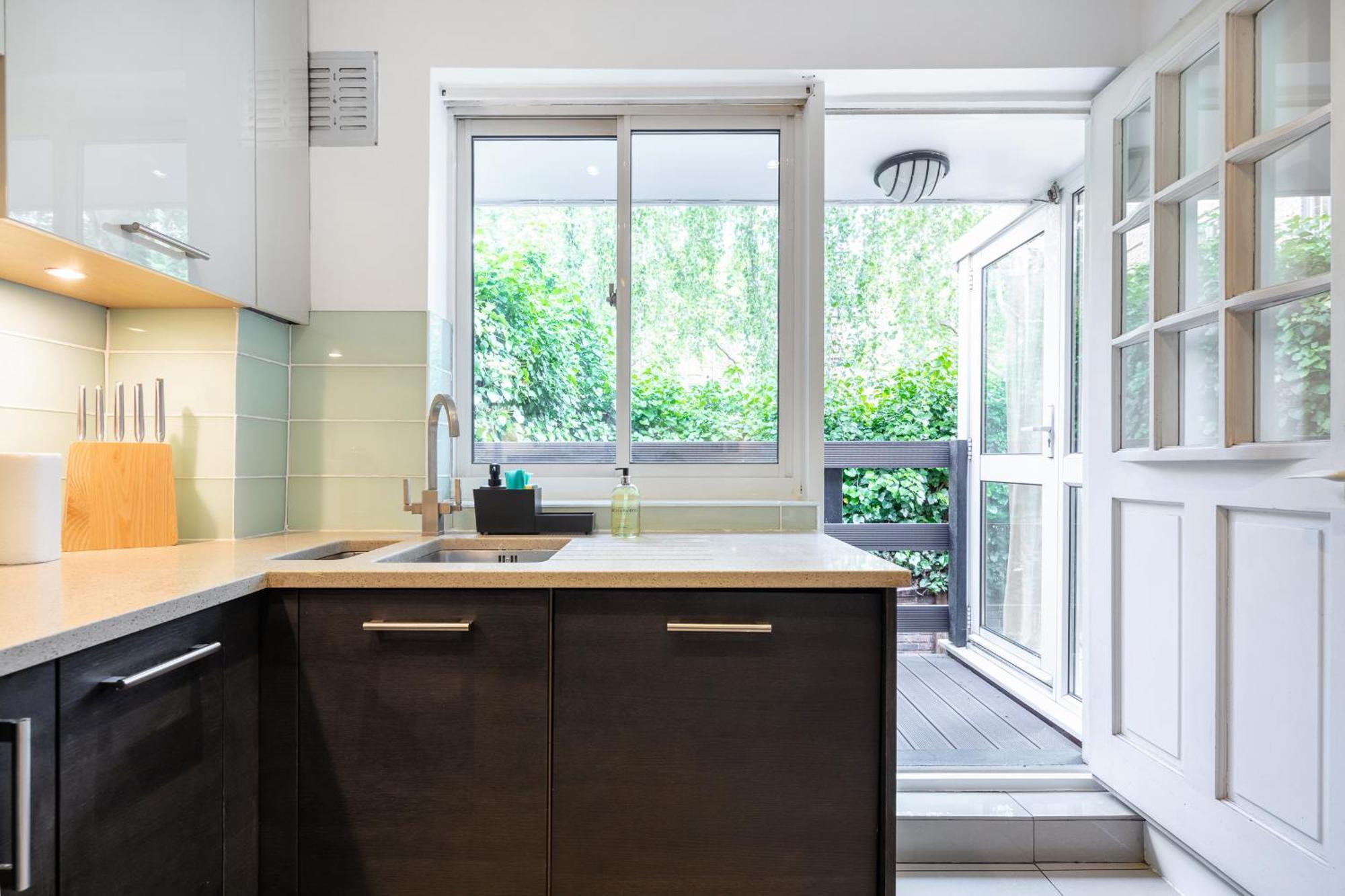Rare 4Beds Townhouse In Kensington With Patio Villa London Bagian luar foto