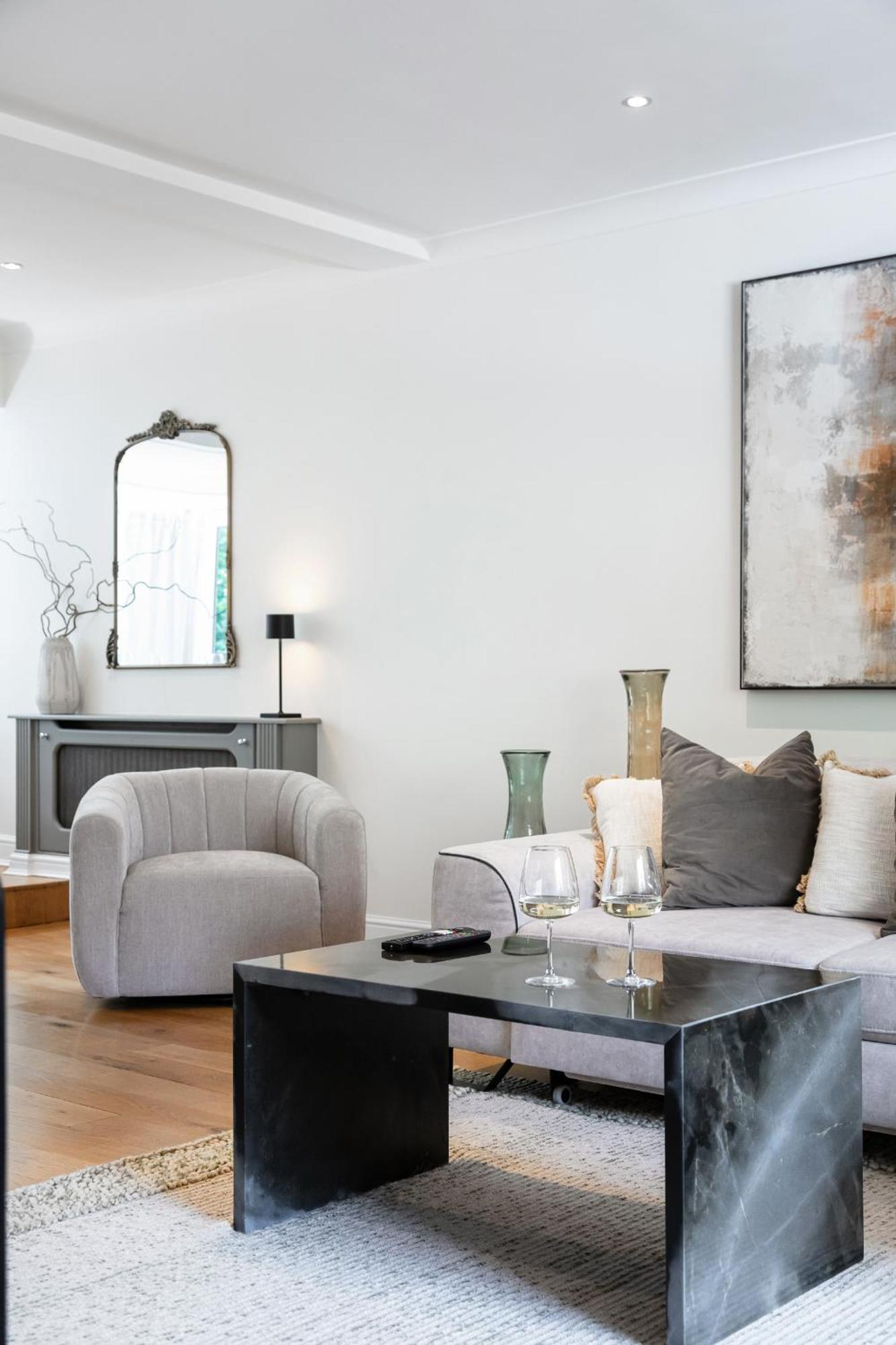 Rare 4Beds Townhouse In Kensington With Patio Villa London Bagian luar foto