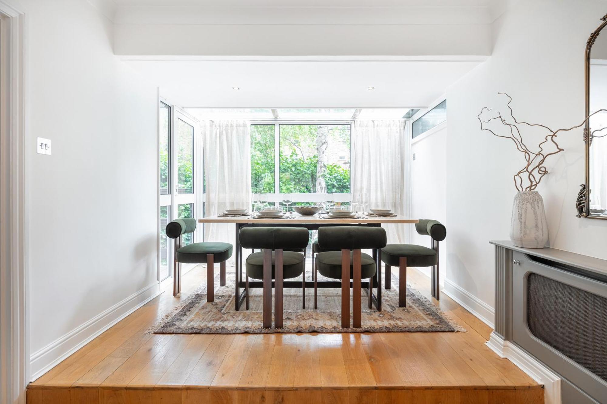 Rare 4Beds Townhouse In Kensington With Patio Villa London Bagian luar foto